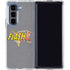 DC Comics The Flash Vintage Action Running Pose Galaxy Z Fold5 5G Clear Case